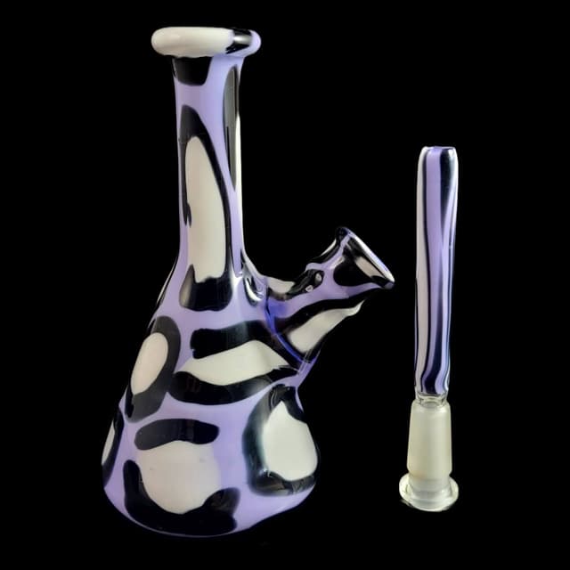 Purple Cheetah Tech Tube Set