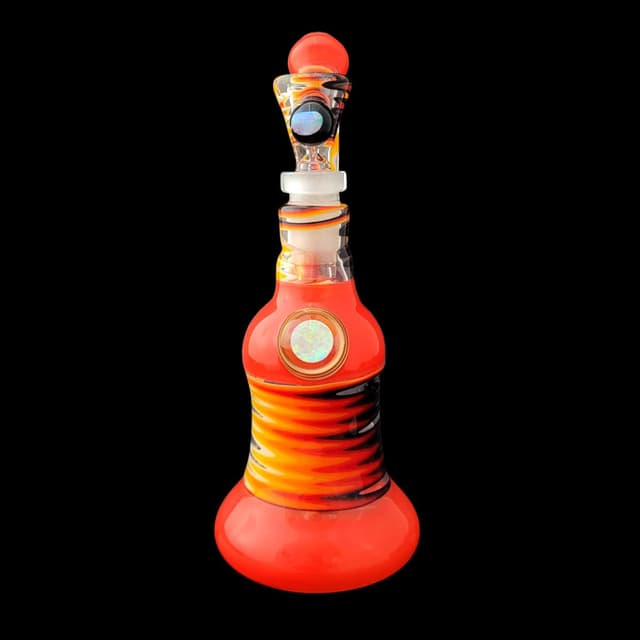 Fire Fade to Clear Bubbler