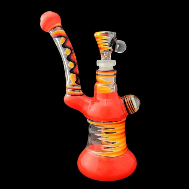 Fire Fade to Clear Bubbler